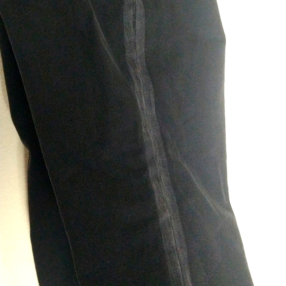 NWT NYDJ Sheri Slim Black Denim Jeans Lift Tuck Technology Size 6 Side Stripe - Picture 10 of 10